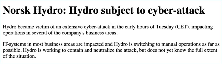 Hydro Post Image