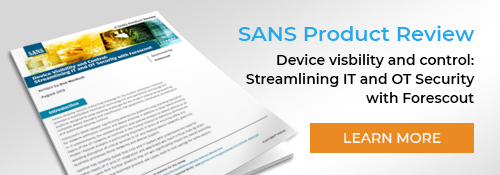 SANS Product Review - Forescout