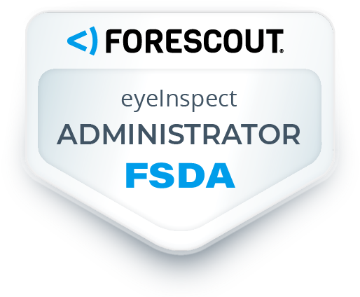 Forescout eyeInspect Administrator Training