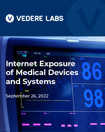 Research Report Internet Exposure Of Medical Devices And Systems