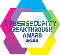 Cybersecurity Breakthrough Award Badge 2022