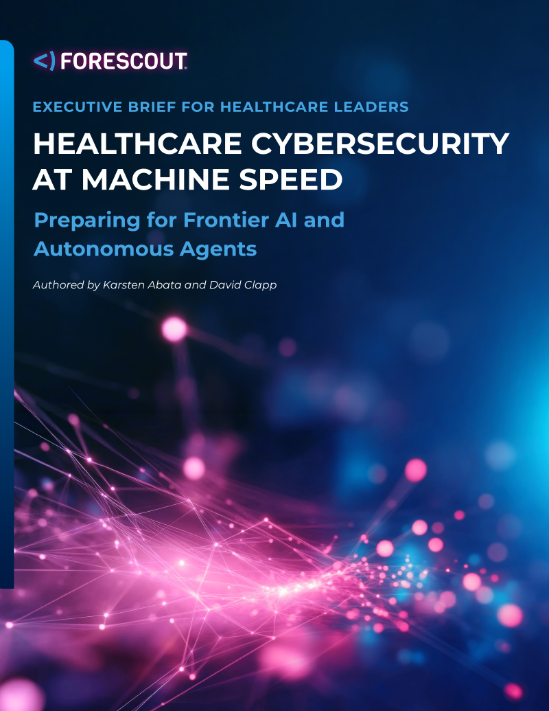 Healthcare Cybersecurity at Machine Speed